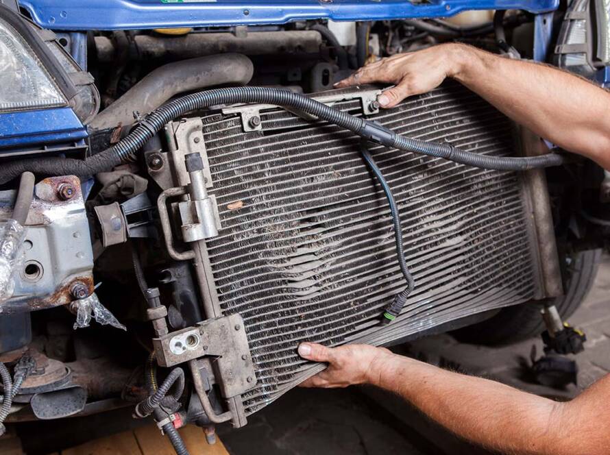 University Auto Repair Shop Cooling System